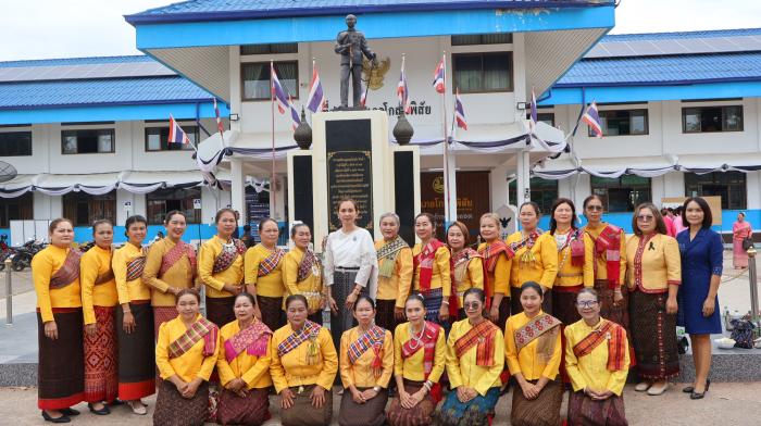 วันศุกร์ที่ 06 มีนาคม 2569 เวลา 08.30 น. นายกองค์การบริหารส่วนตำบลหนองบอน ร่วมงาน "วันสตรีสากล" 